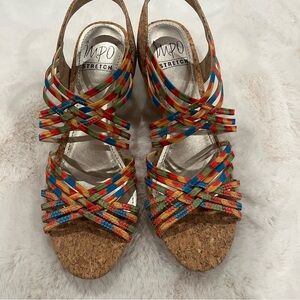 Impo Elenna Cork Sandals Size 7